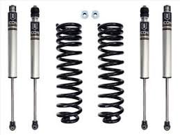 Vehicle suspension strut and coil spring assembly